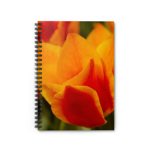 Flowers 13 Spiral Notebook - Ruled Line