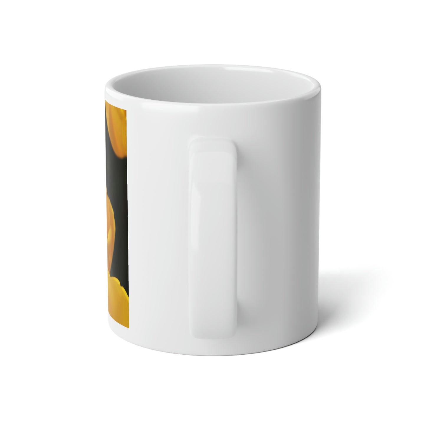 Flowers 16 Jumbo Mug, 20oz