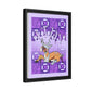 The Day that Goso Fell! Matte Canvas, Black Frame