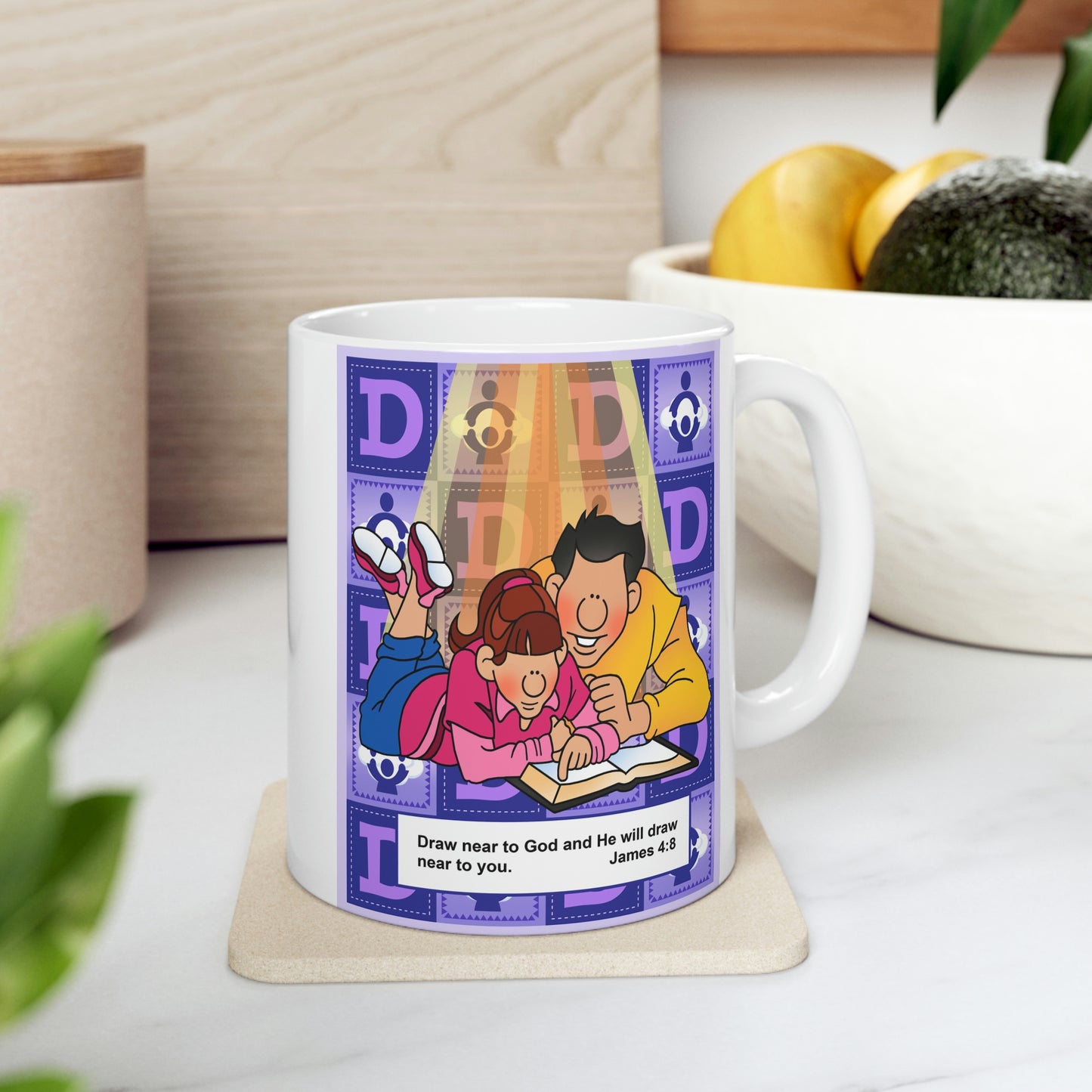 The Bible as Simple as ABC D Ceramic Mug 11oz