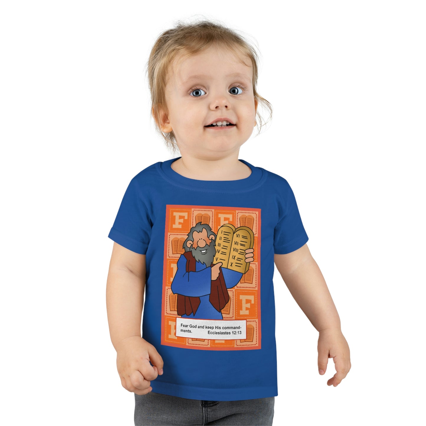 The Bible as Simple as ABC F Toddler T-shirt