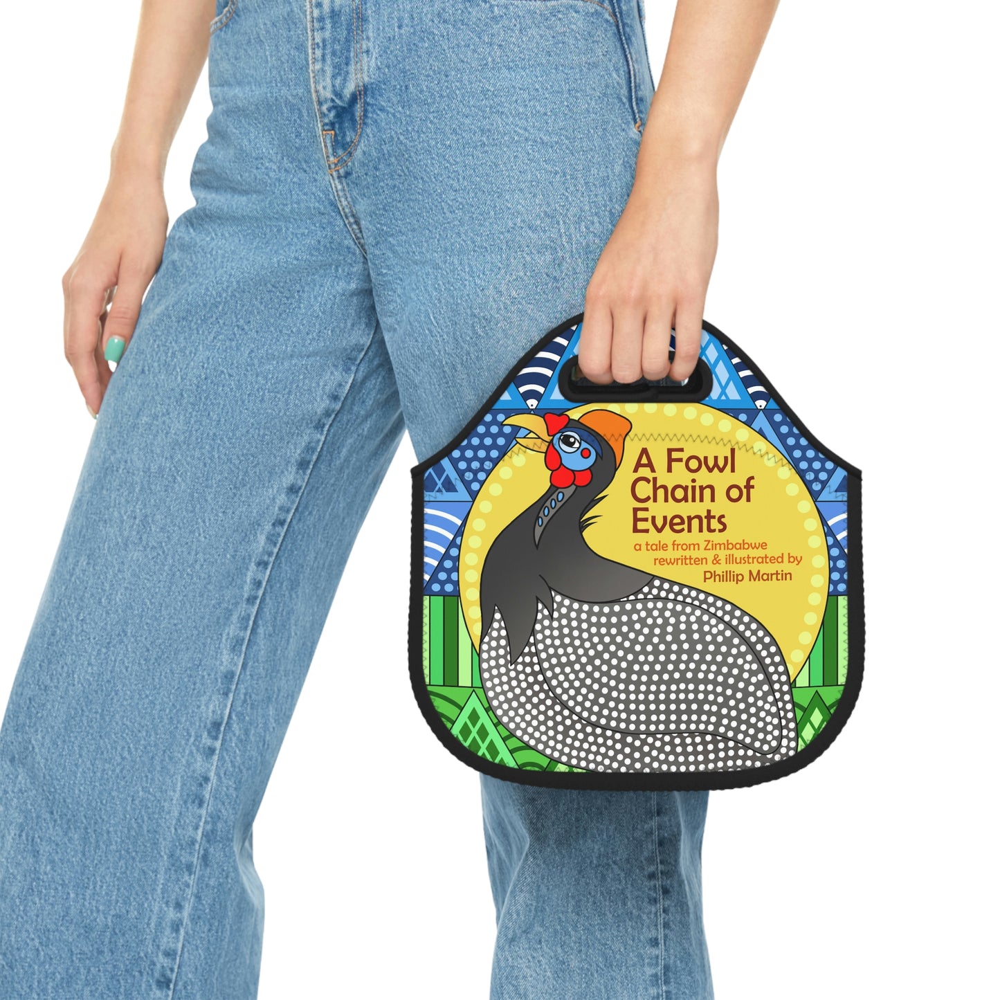 A Fowl Chain of Events Neoprene Lunch Bag