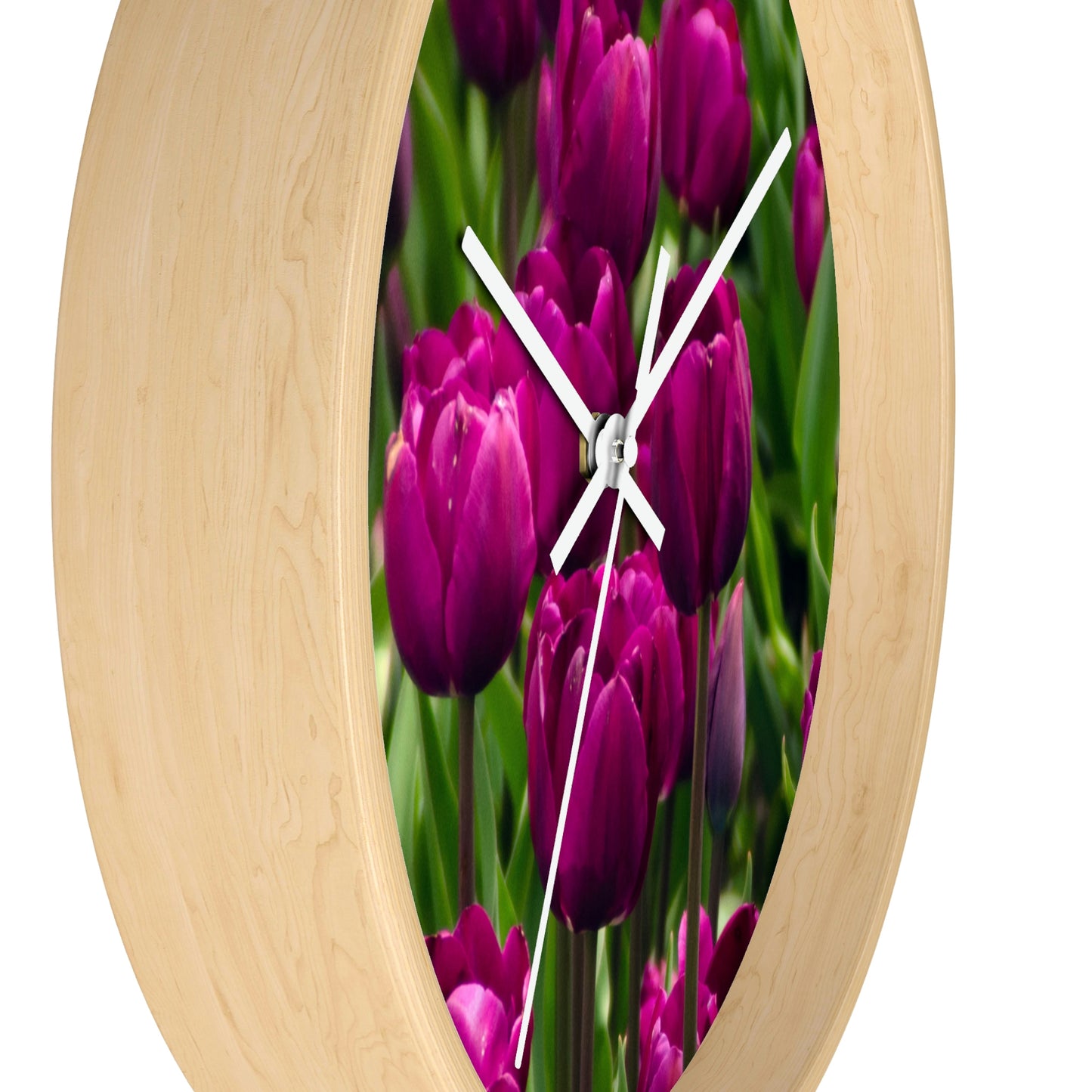 Flowers 20 Wall Clock