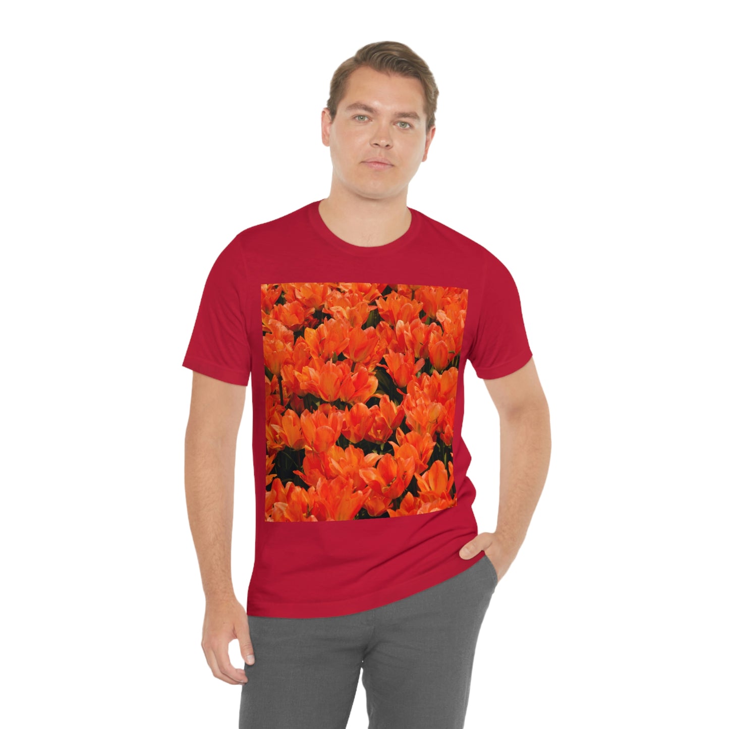 Flowers 03 Unisex Jersey Short Sleeve Tee