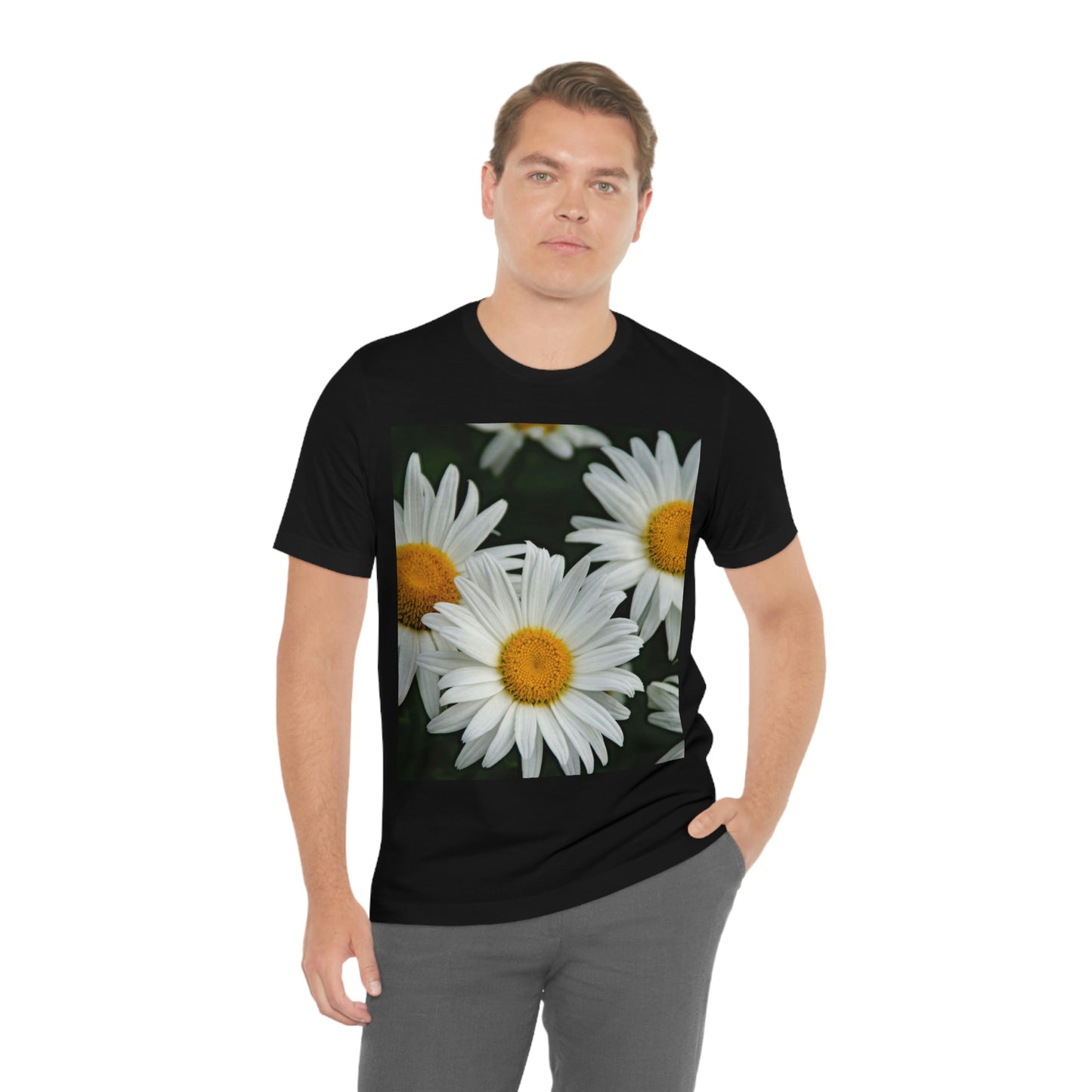 Flowers 01 Unisex Jersey Short Sleeve Tee
