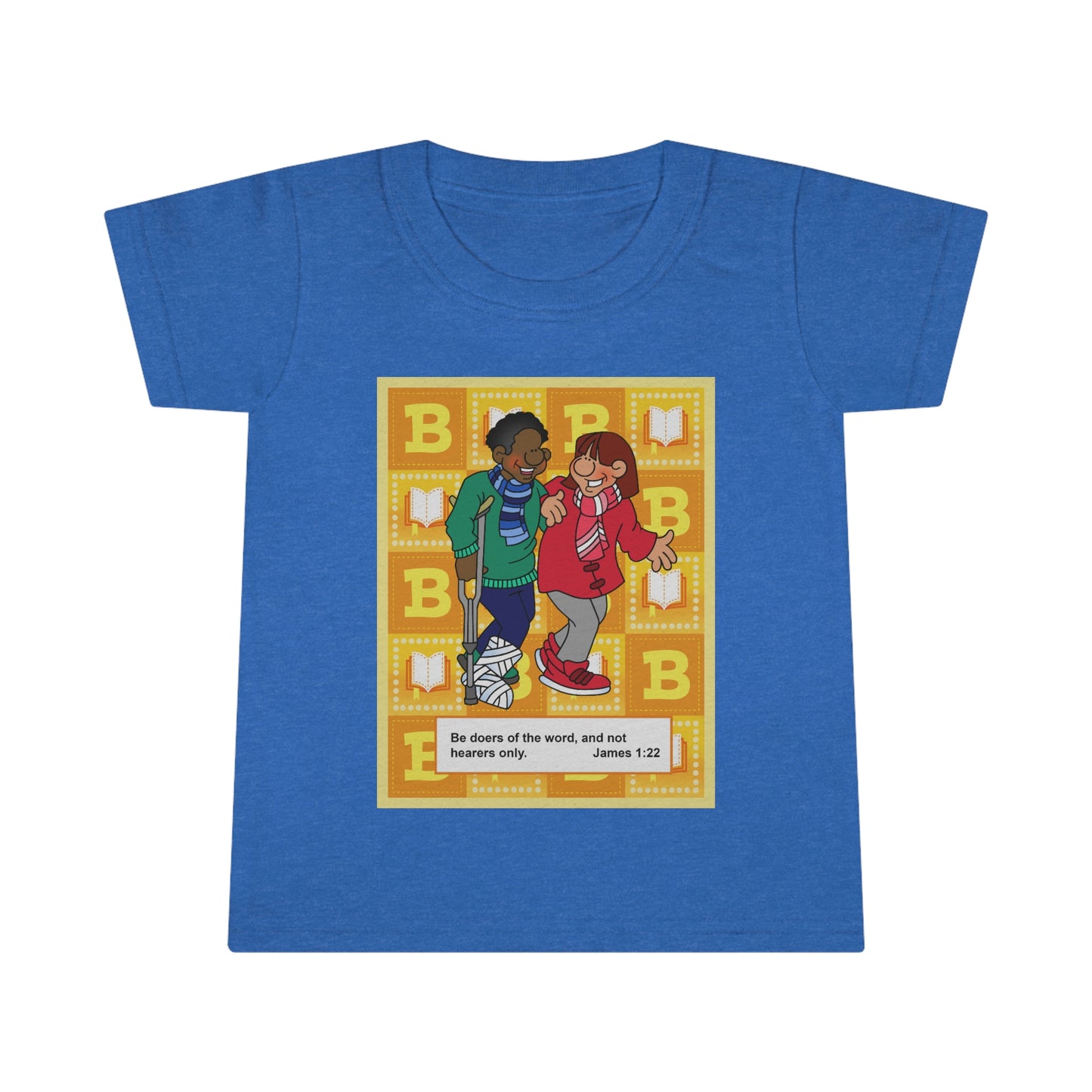 The Bible as Simple as ABC B Toddler T-shirt