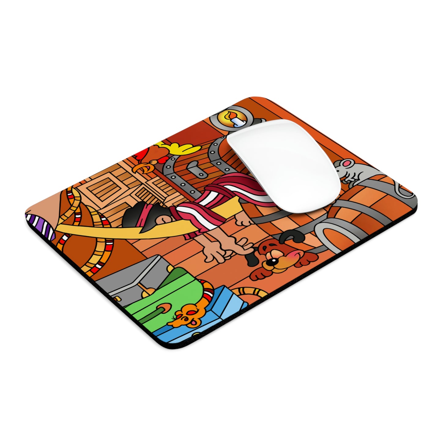 The Story of Jonah! Rectangle Mouse Pad