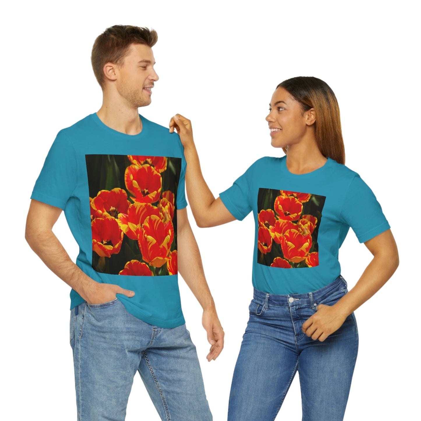 Flowers 19 Unisex Jersey Short Sleeve Tee