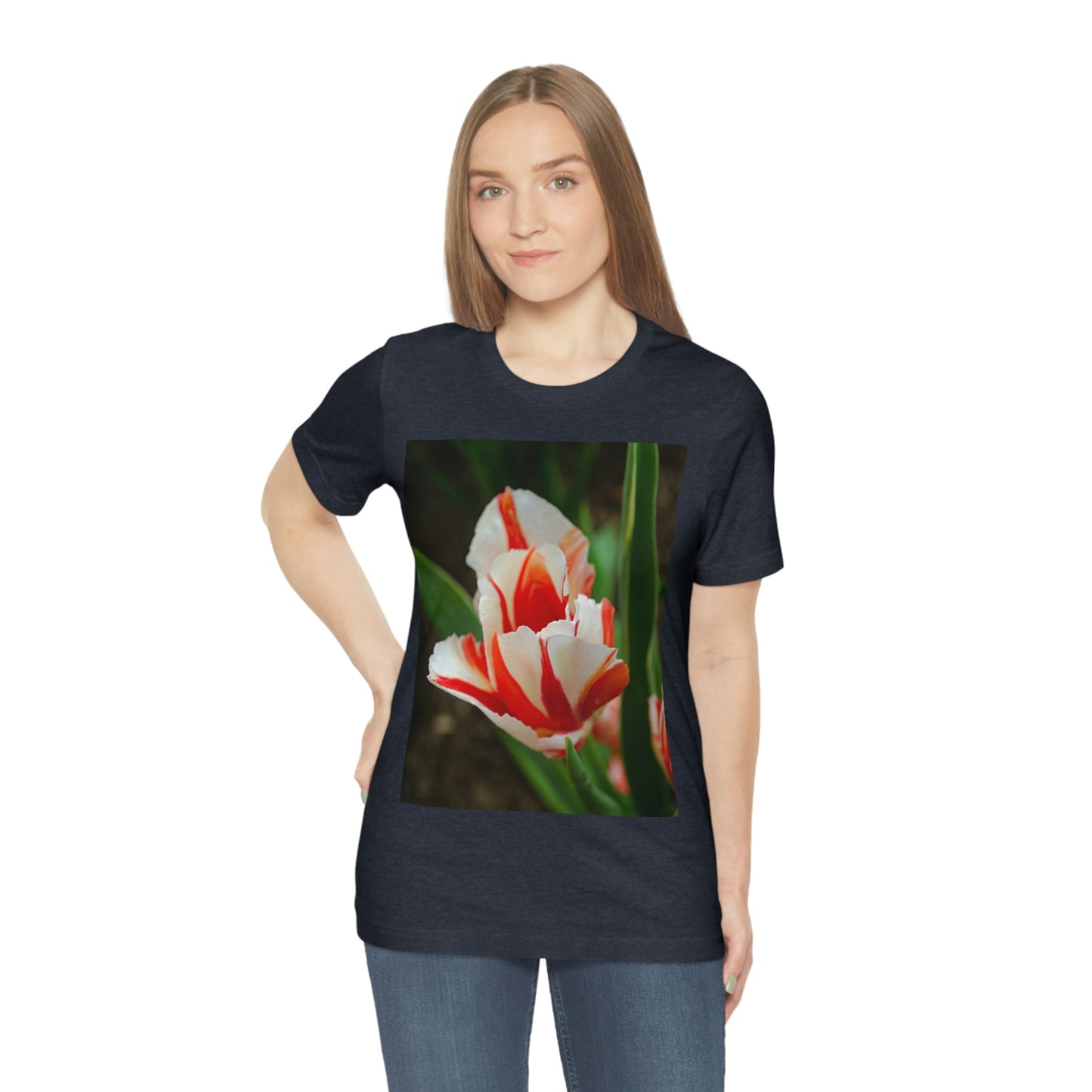 Flowers 06 Unisex Jersey Short Sleeve Tee