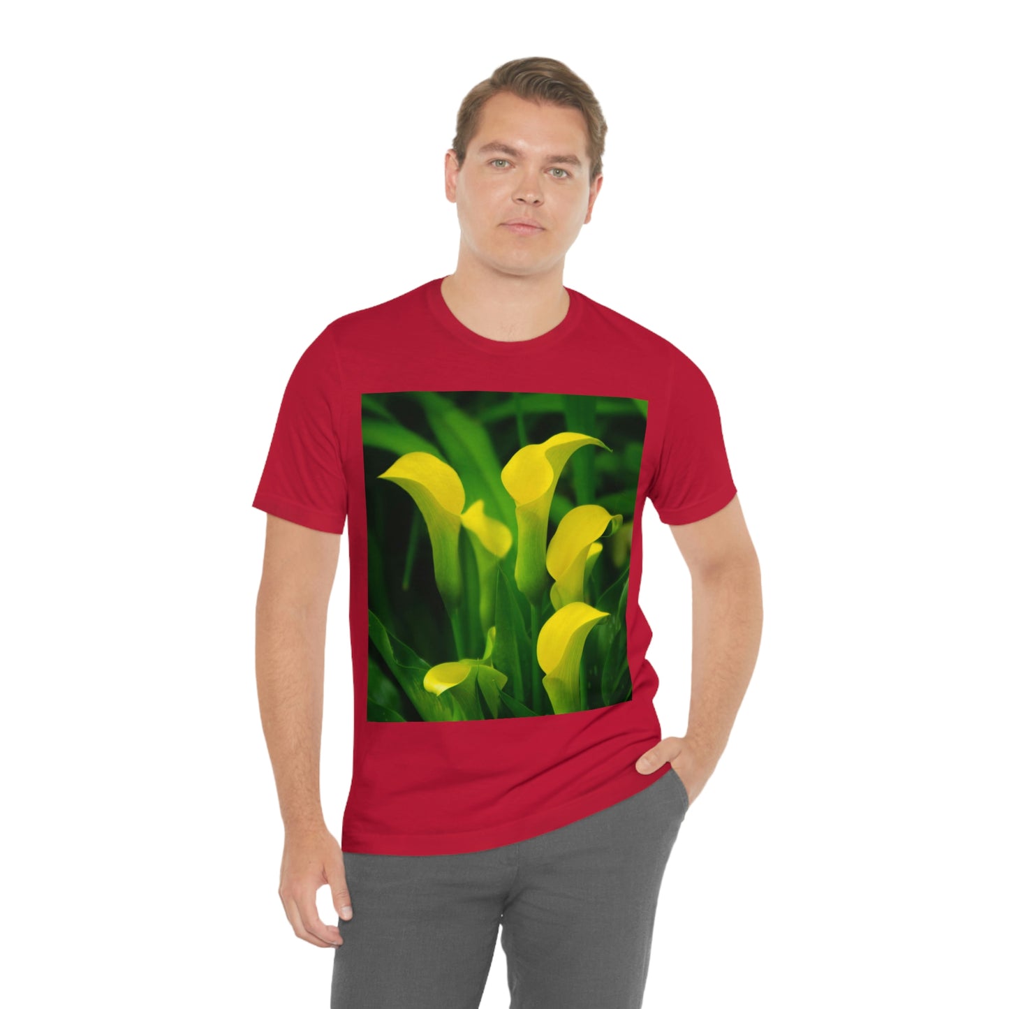 Flowers 33 Unisex Jersey Short Sleeve Tee