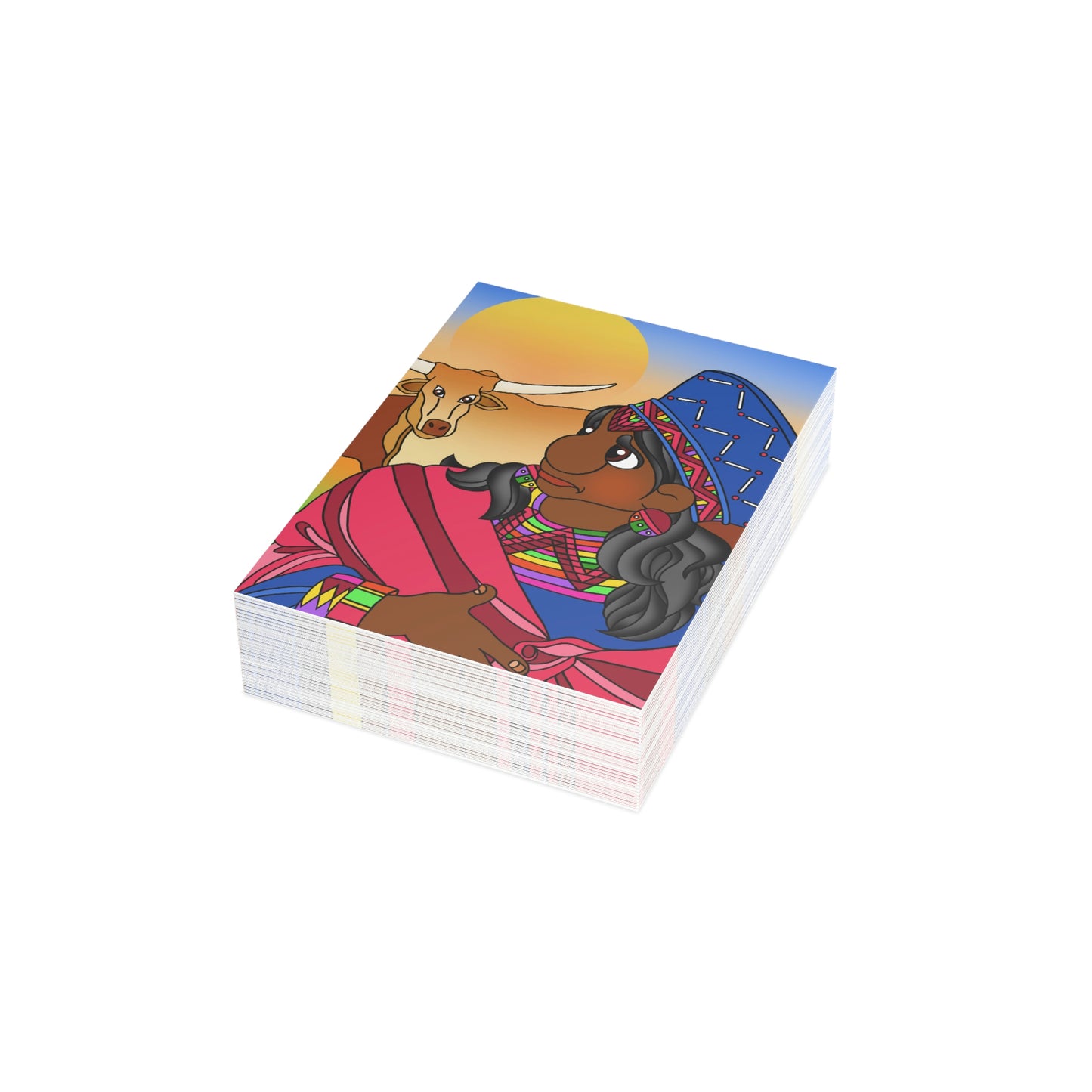 Once Upon Southern Africa Greeting Cards (1, 10, 30, and 50pcs)