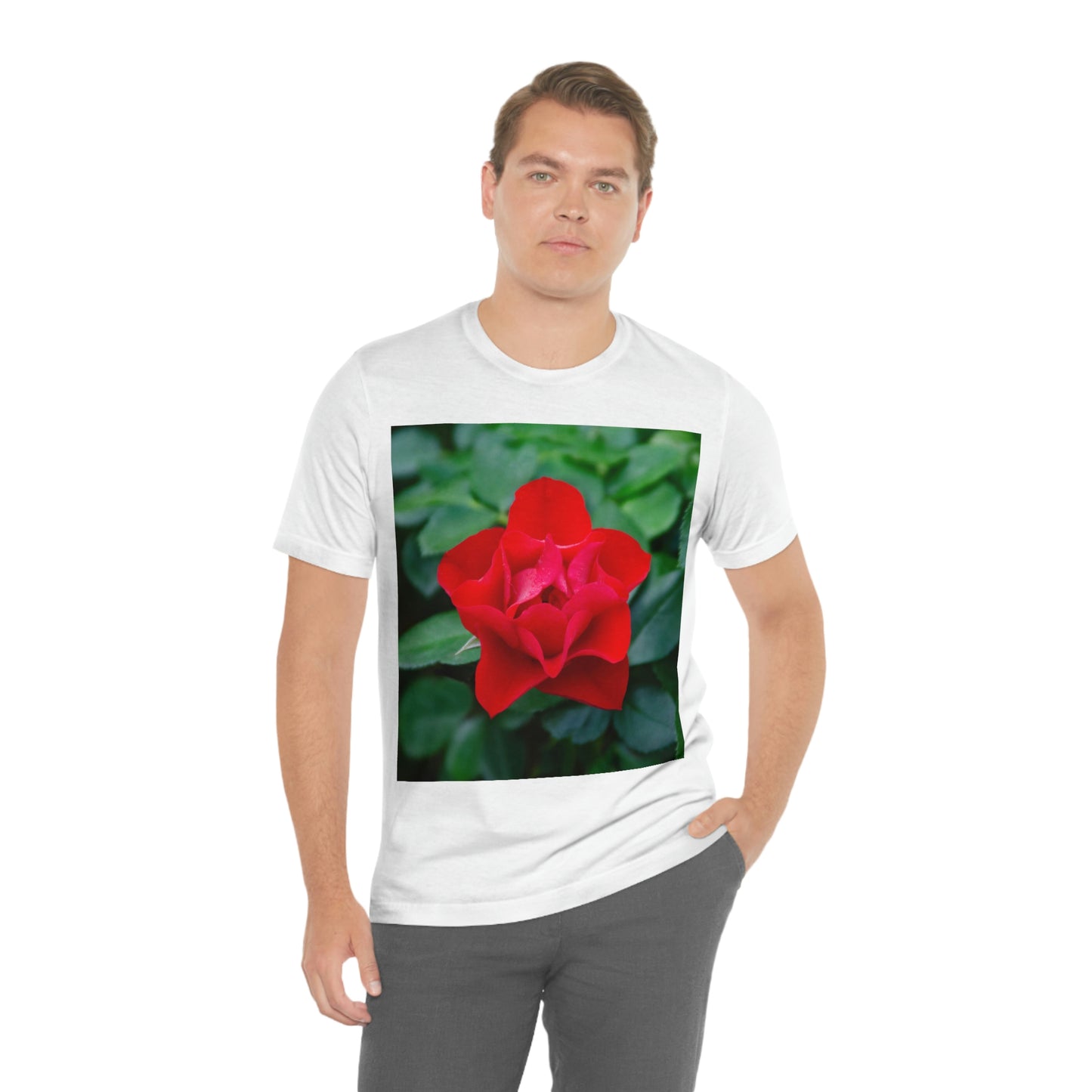 Flowers 07 Unisex Jersey Short Sleeve Tee