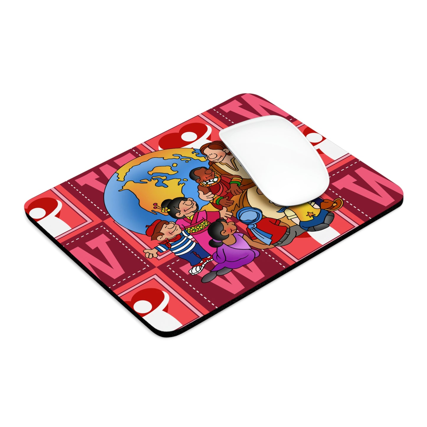 The Bible as Simple as ABC W Rectangle Mouse Pad