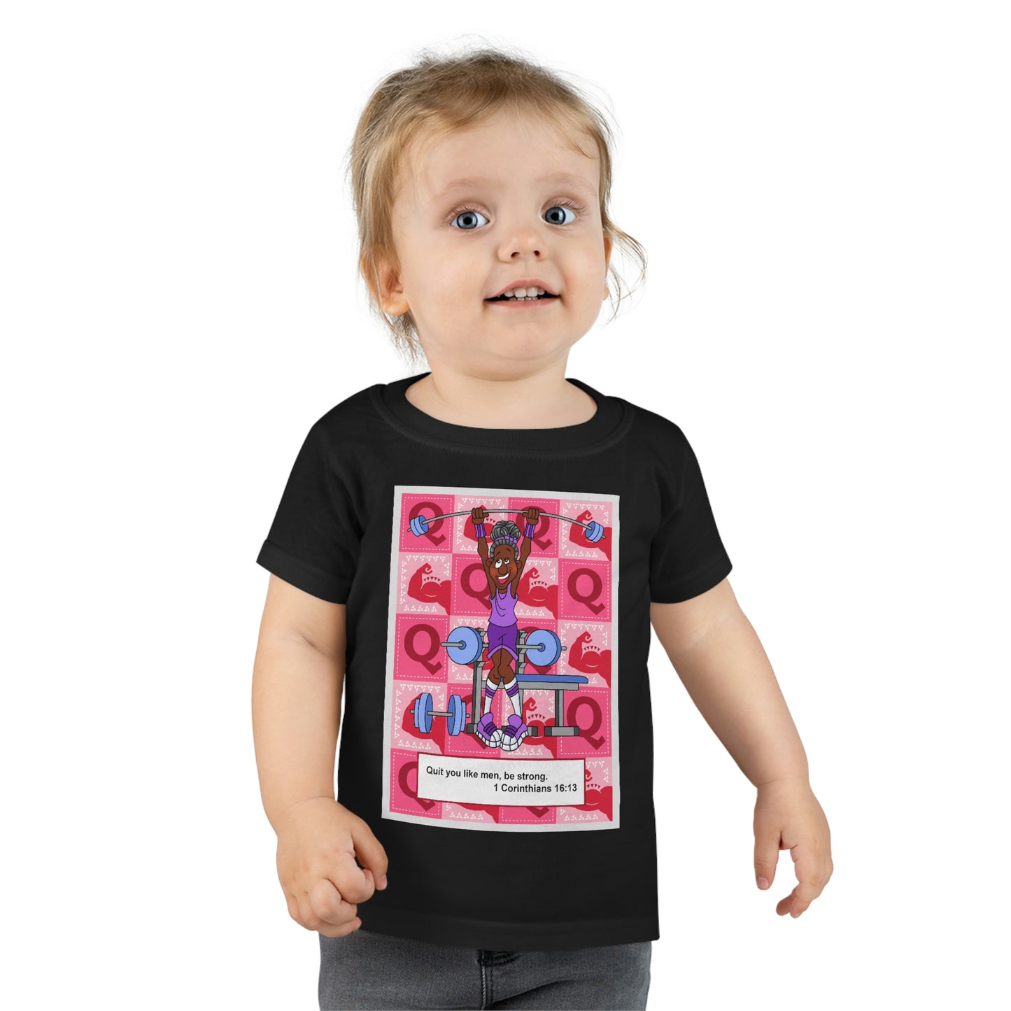 The Bible as Simple as ABC Q Toddler T-shirt