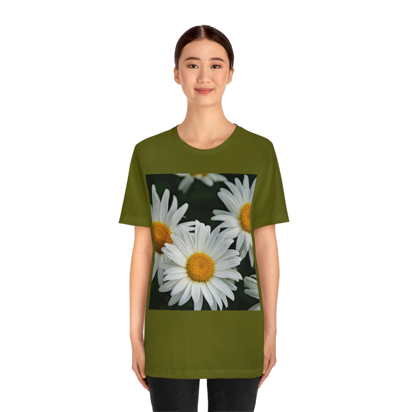 Flowers 01 Unisex Jersey Short Sleeve Tee