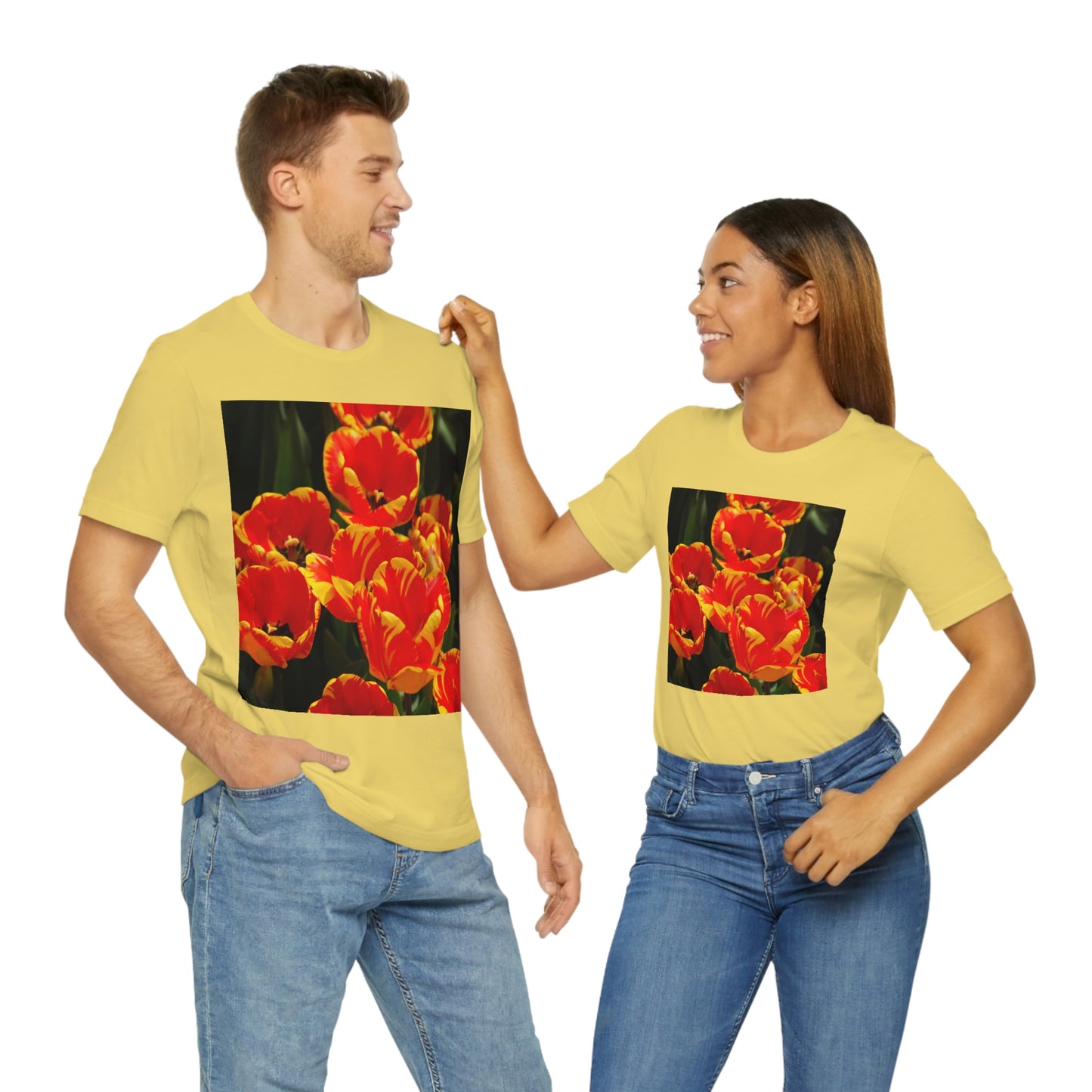 Flowers 19 Unisex Jersey Short Sleeve Tee