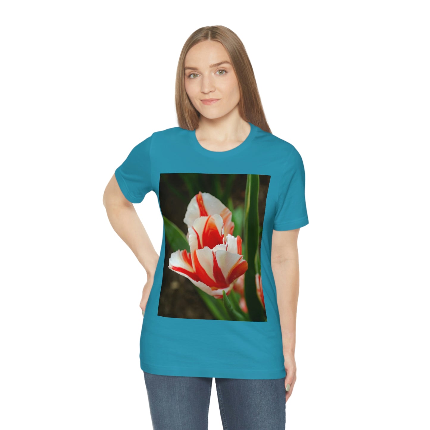 Flowers 06 Unisex Jersey Short Sleeve Tee