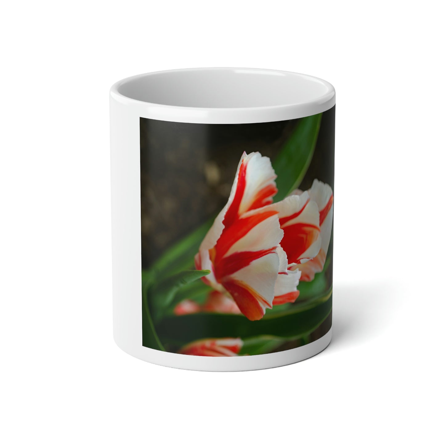 Flowers 06 Jumbo Mug, 20oz