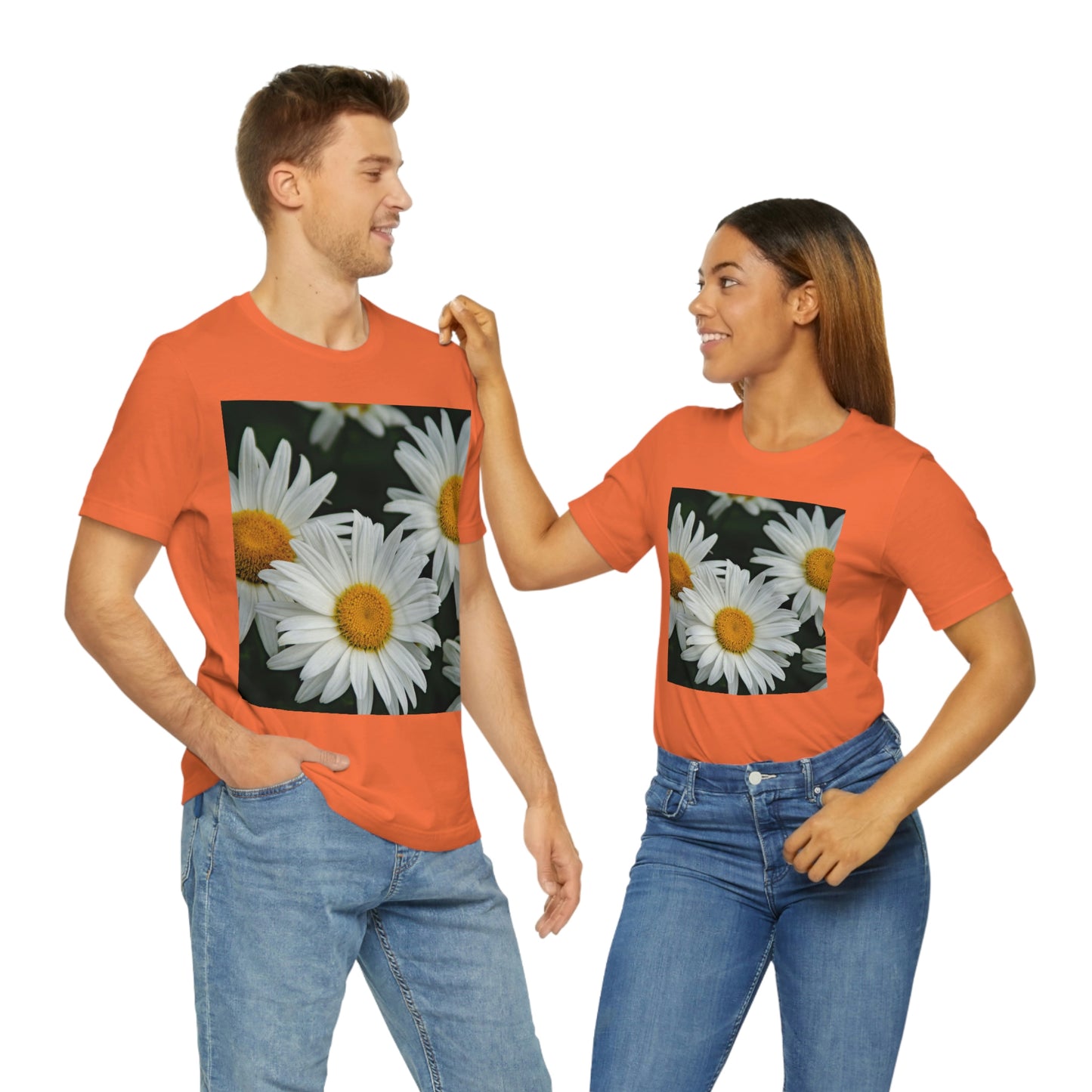 Flowers 01 Unisex Jersey Short Sleeve Tee