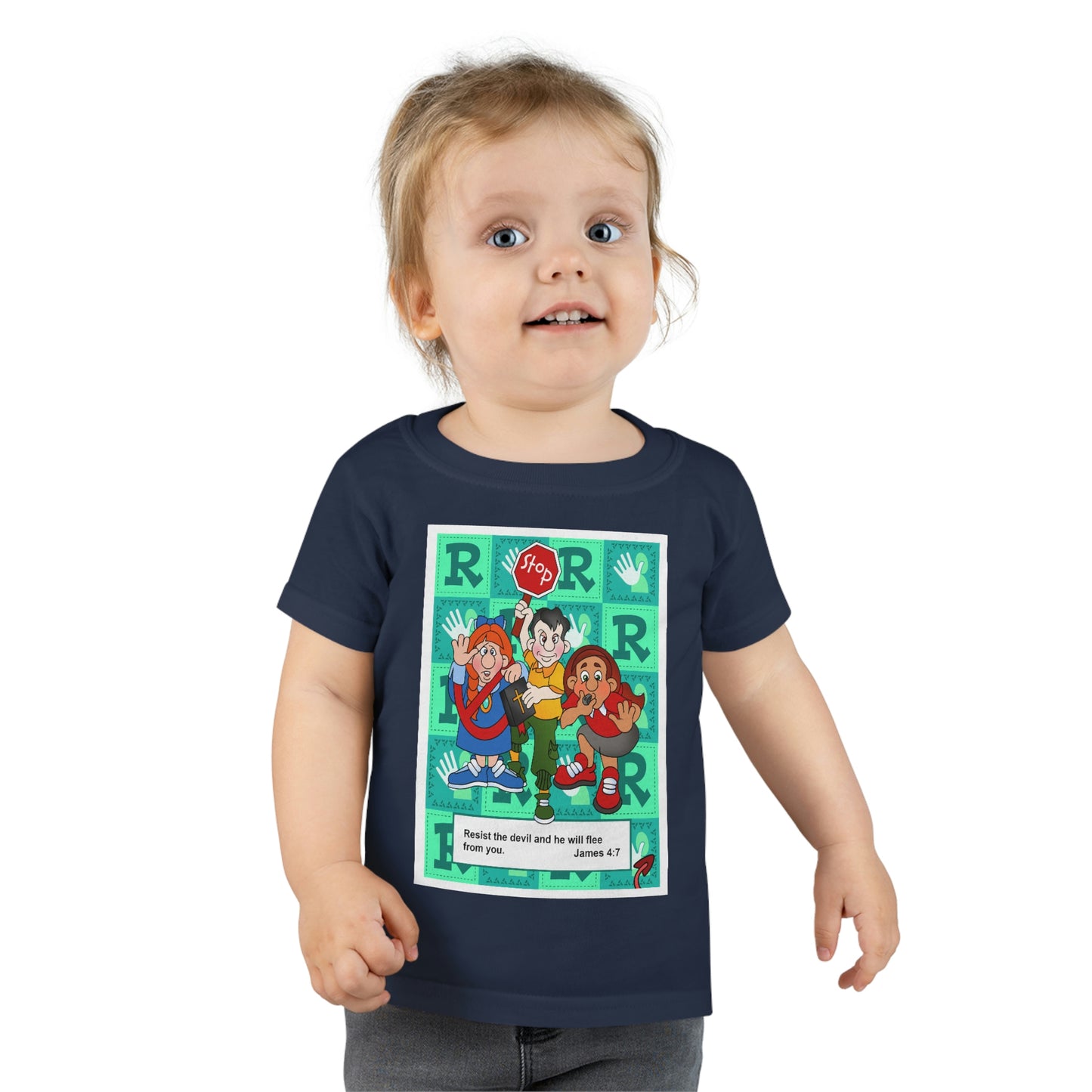 The Bible as Simple as ABC R Toddler T-shirt