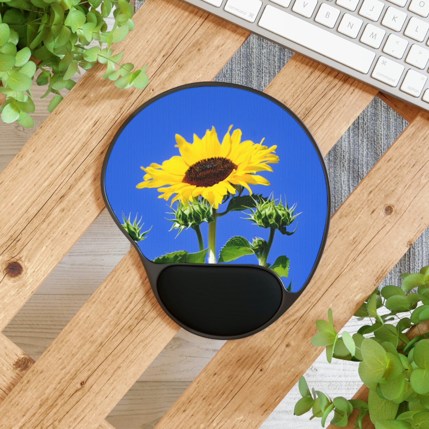 Flowers 02 Mouse Pad With Wrist Rest