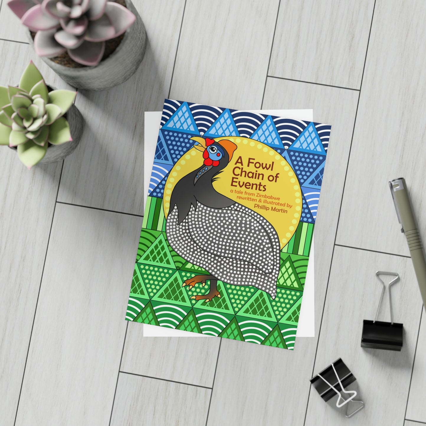 A Fowl Chain of Events Greeting Card Bundles (envelopes not included)