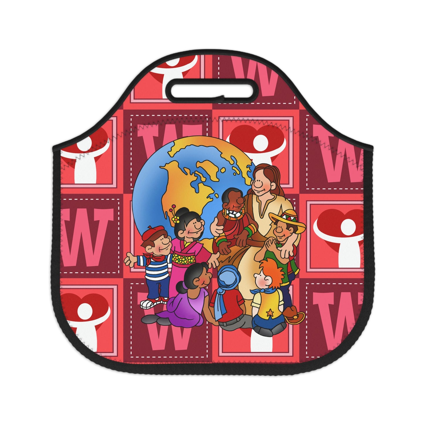 The Bible as Simple as ABC W Neoprene Lunch Bag