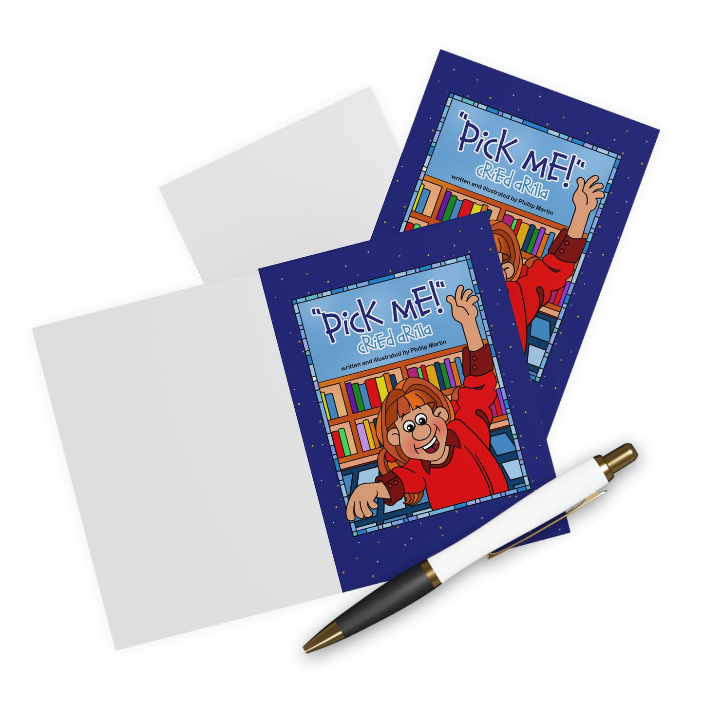 Pick Me Cried Arilla! Greeting Cards (5 Pack)