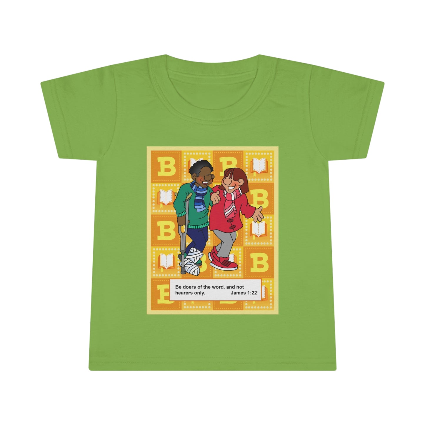 The Bible as Simple as ABC B Toddler T-shirt