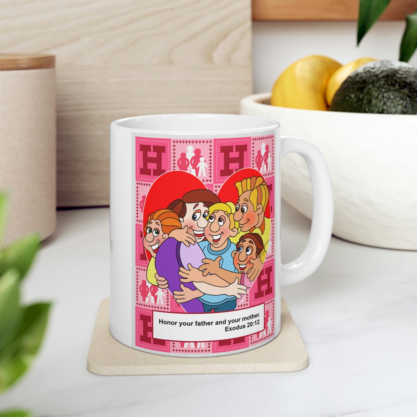 The Bible as Simple as ABC H Ceramic Mug 11oz