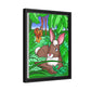 Once Upon East Africa! Matte Canvas, Black Frame