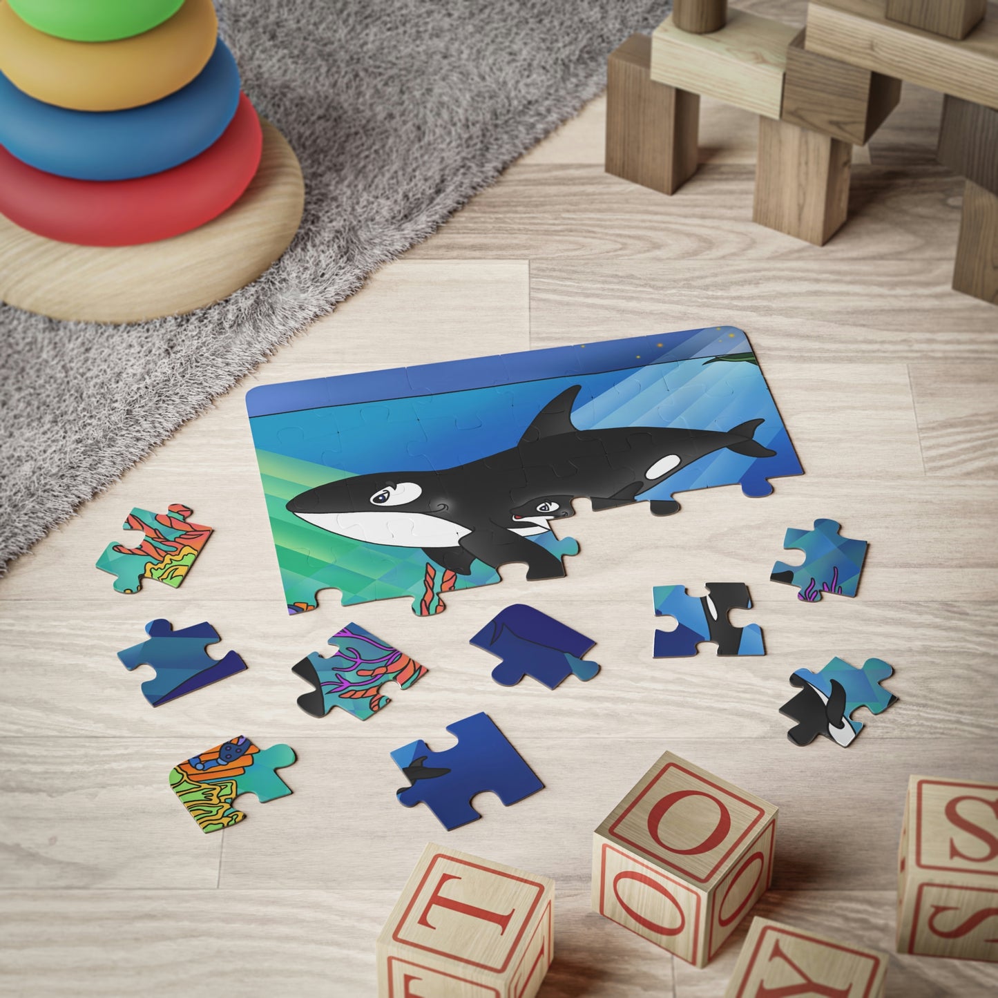 Orca Kids' Puzzle, 30-Piece