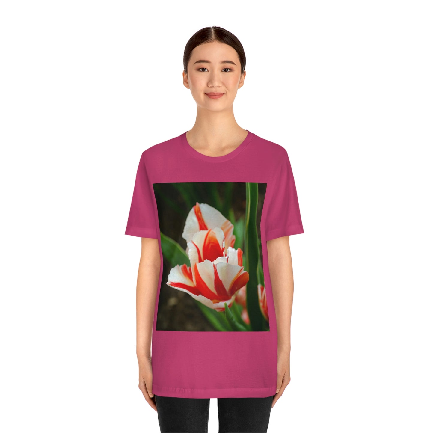 Flowers 06 Unisex Jersey Short Sleeve Tee