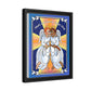 Hark and Harold Angel Sing Matte Canvas, Black Frame