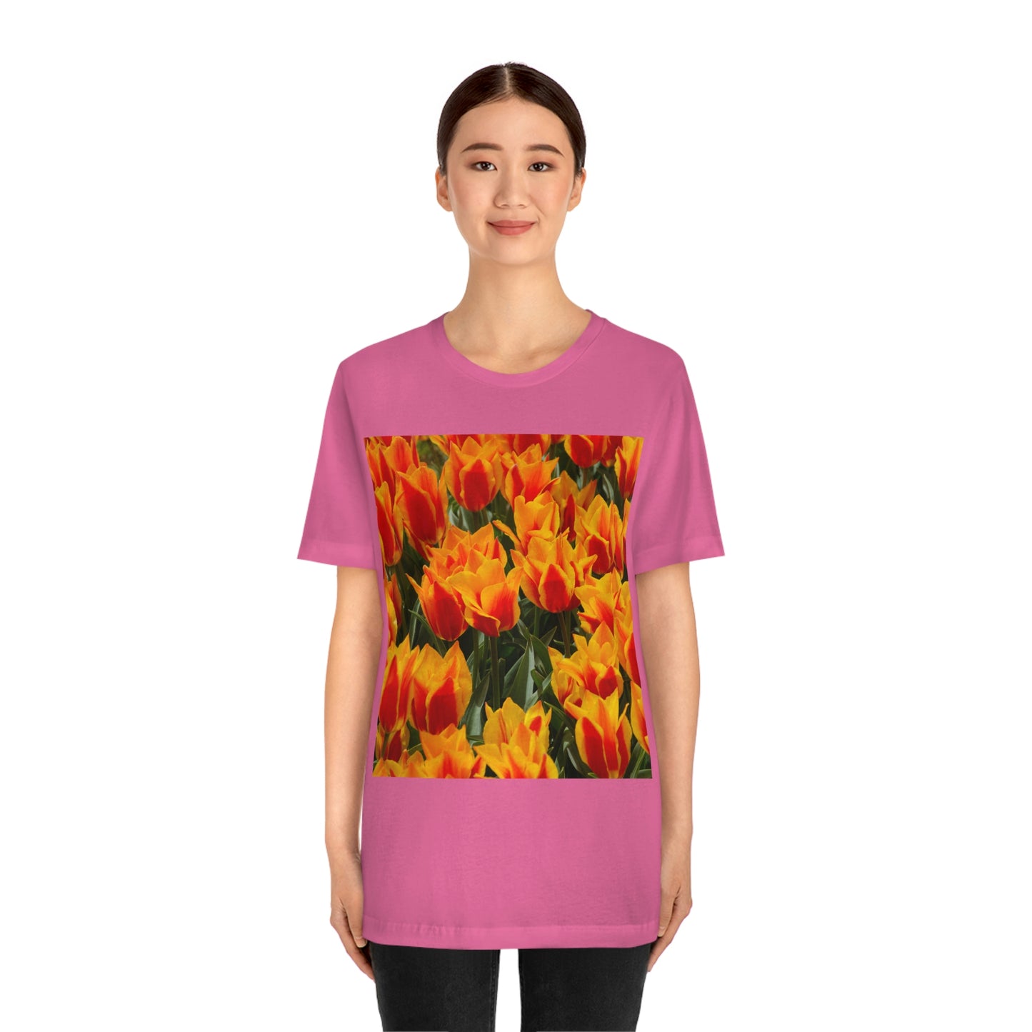 Flowers 18 Unisex Jersey Short Sleeve Tee