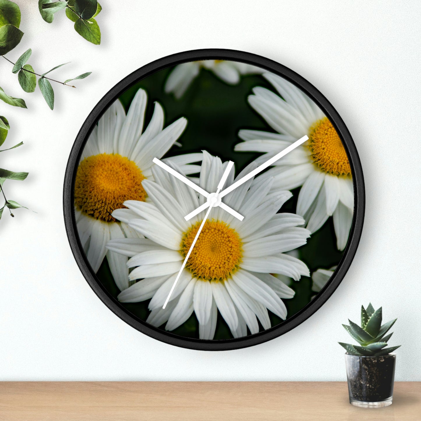 Flowers 01 Wall Clock