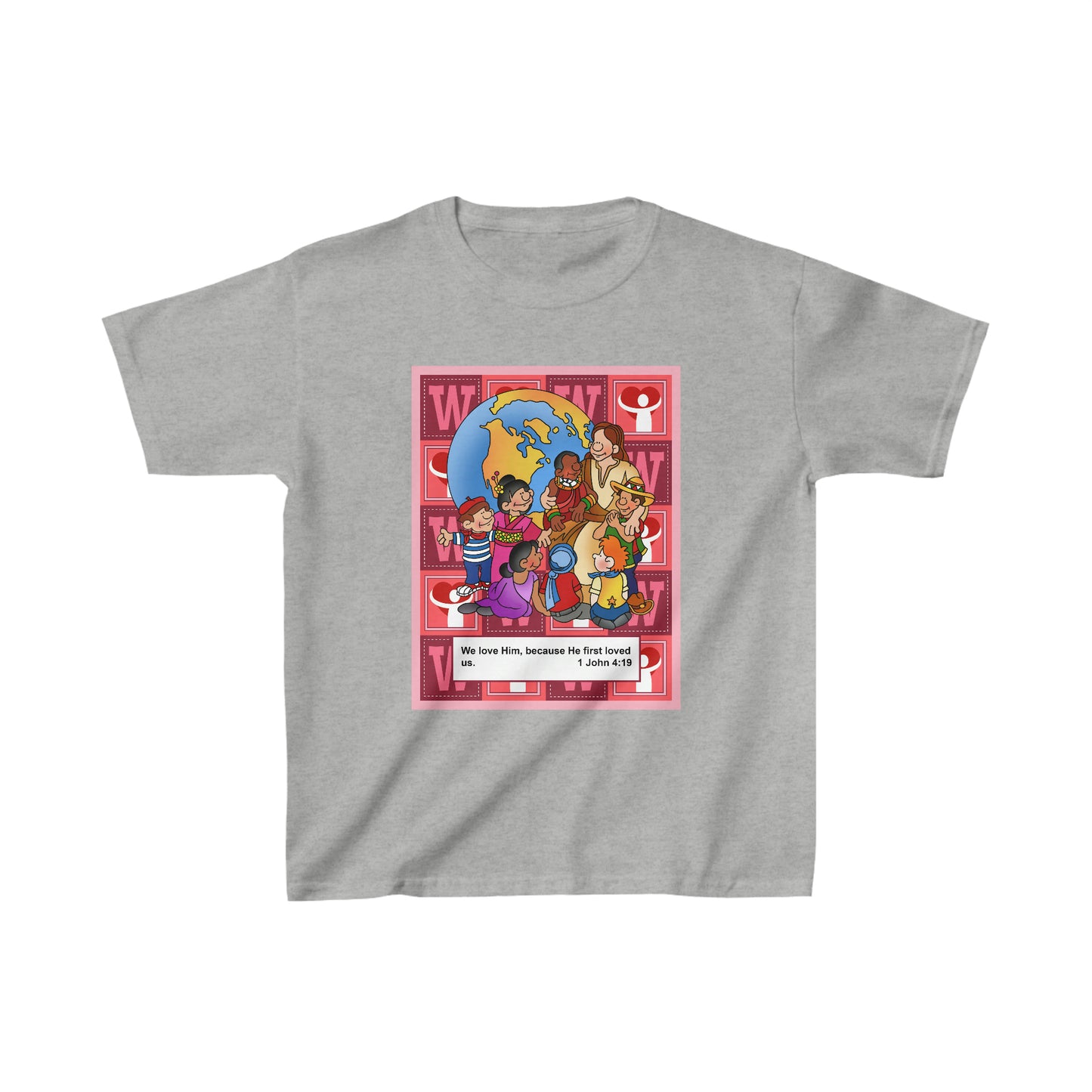 The Bible as Simple as ABC W Kids Heavy Cotton™ Tee