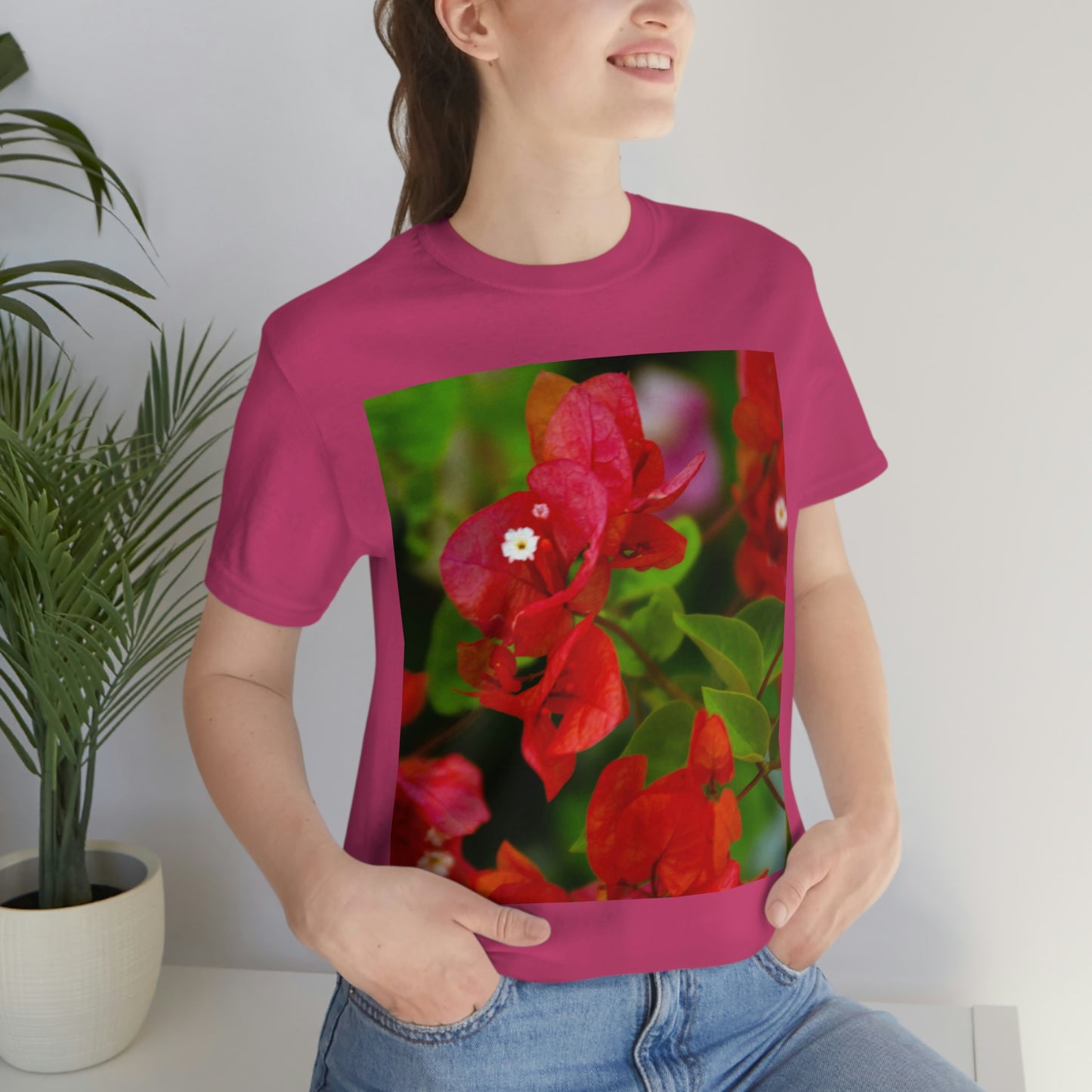 Flowers 28 Unisex Jersey Short Sleeve Tee