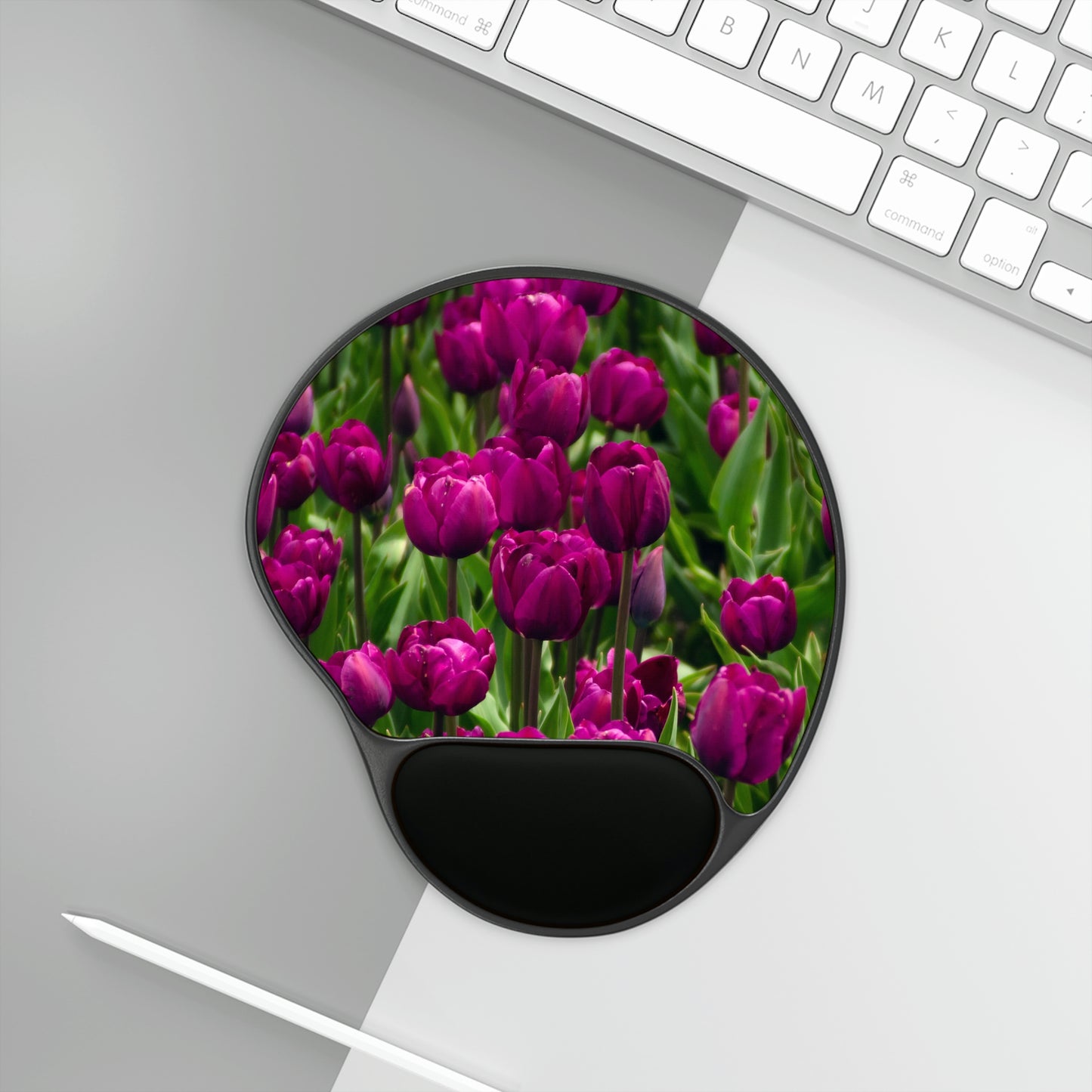 Flowers 20 Mouse Pad With Wrist Rest