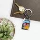 The Frog Princess Rectangle Photo Keyring