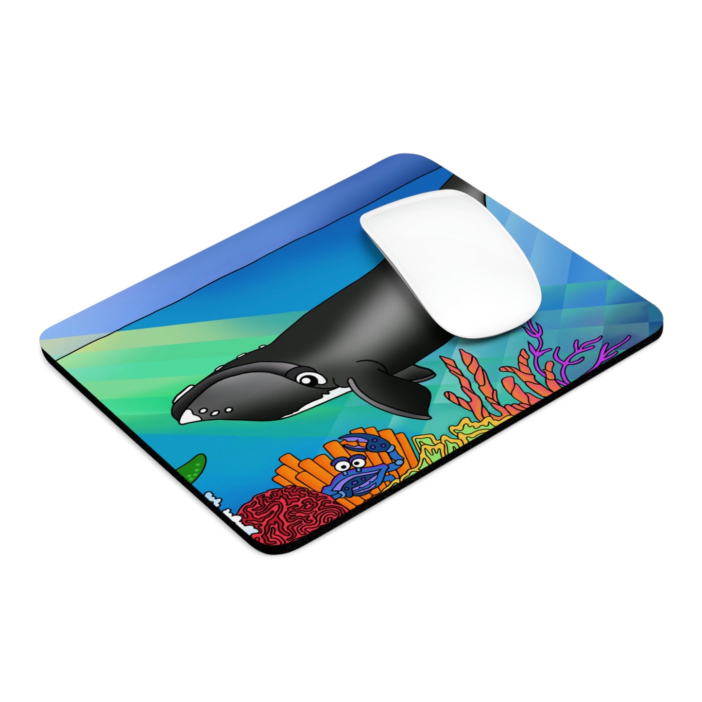 Gray Whale Mouse Pad