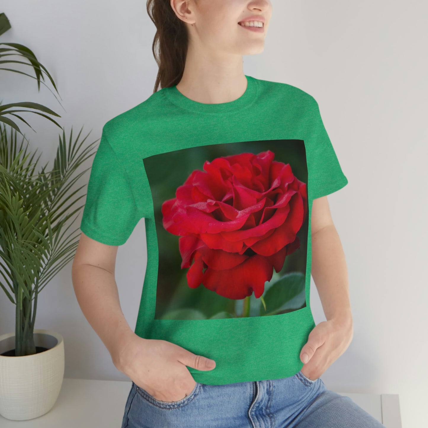 Flowers 14 Unisex Jersey Short Sleeve Tee