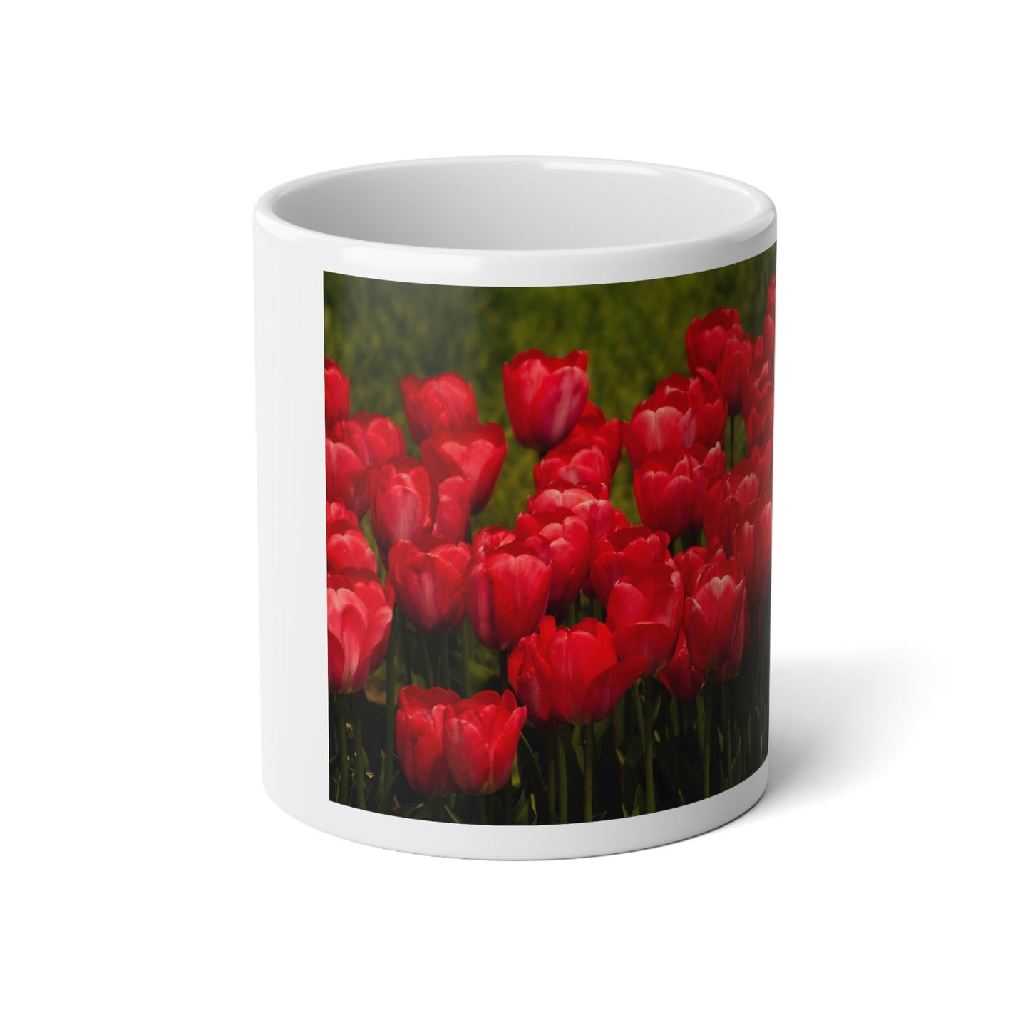 Flowers 22 Jumbo Mug, 20oz