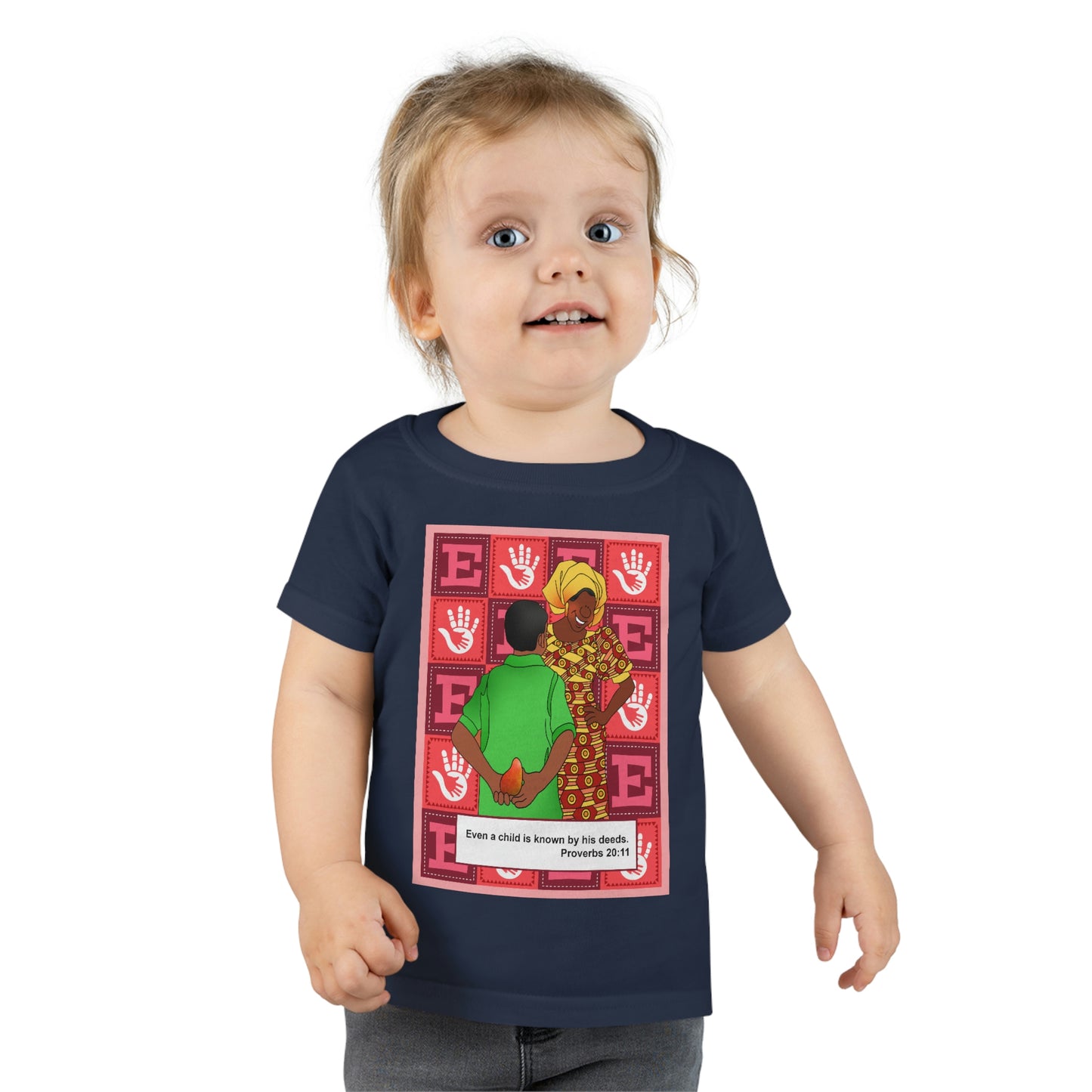 The Bible as Simple as ABC E Toddler T-shirt