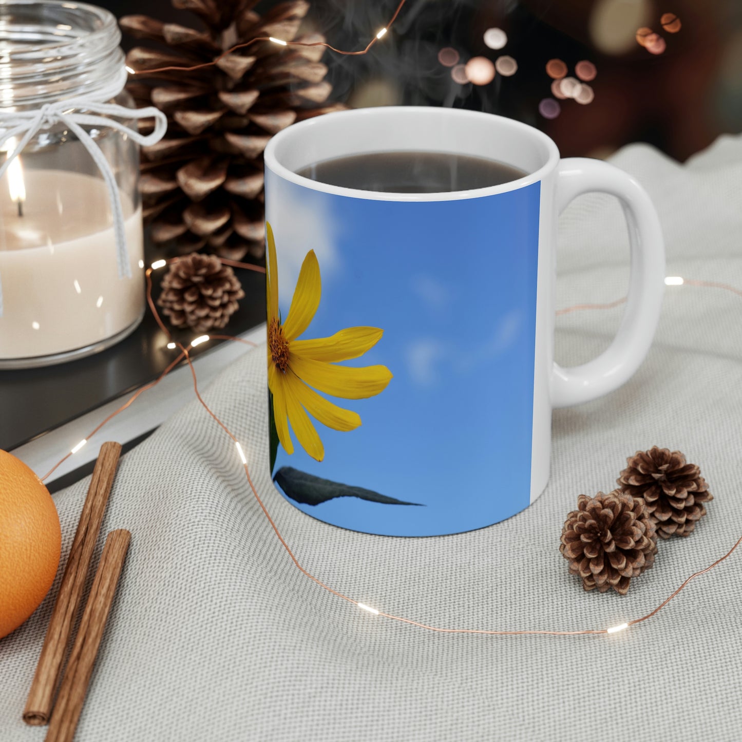 Flowers 31 Ceramic Mug 11oz