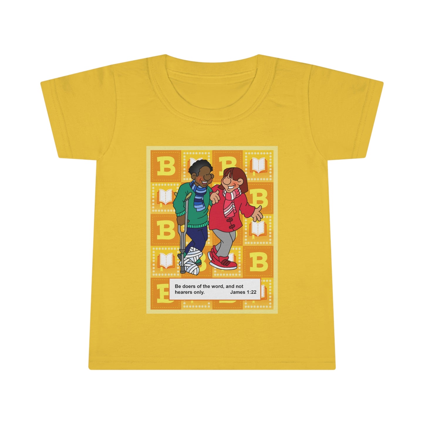 The Bible as Simple as ABC B Toddler T-shirt