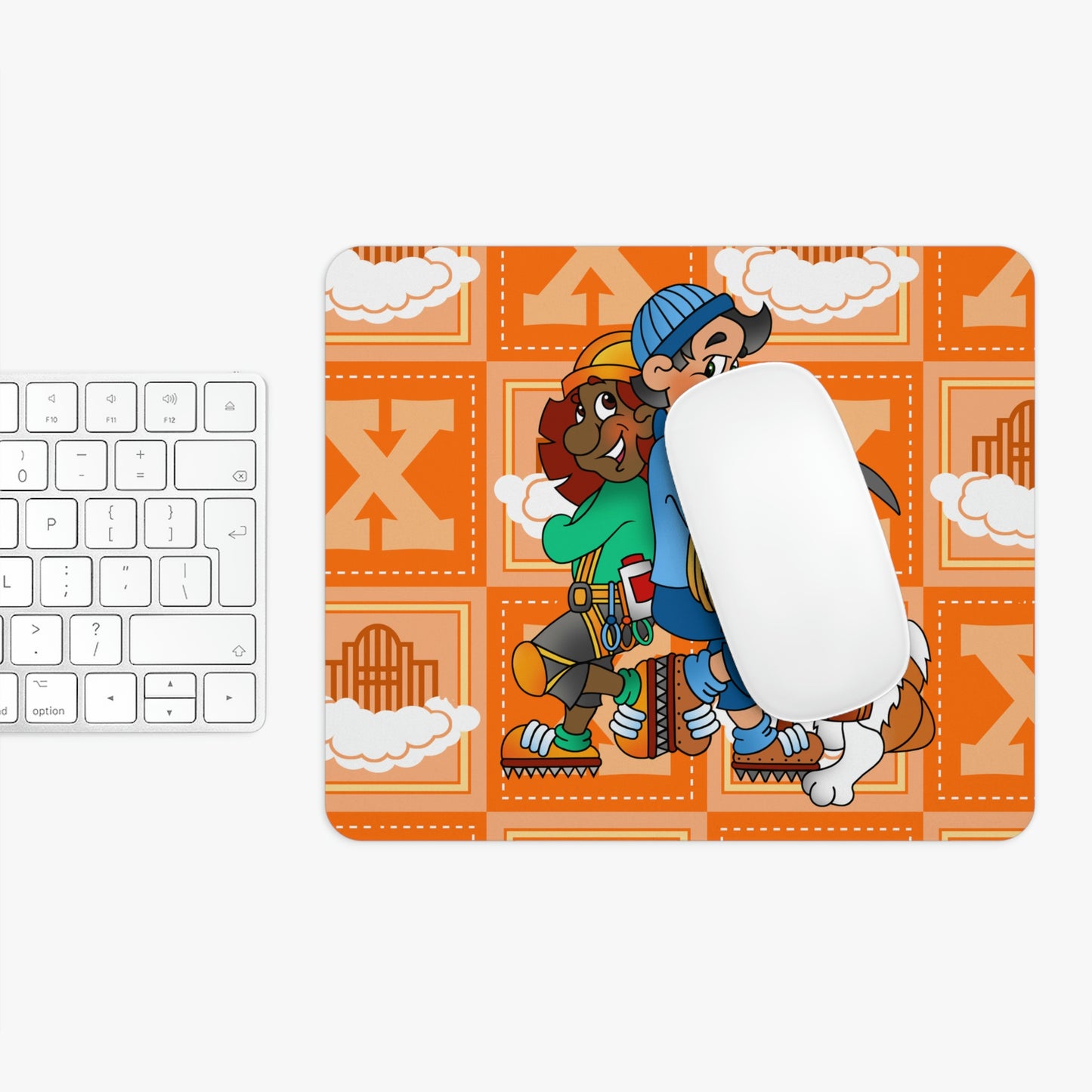 The Bible as Simple as ABC X Rectangle Mouse Pad