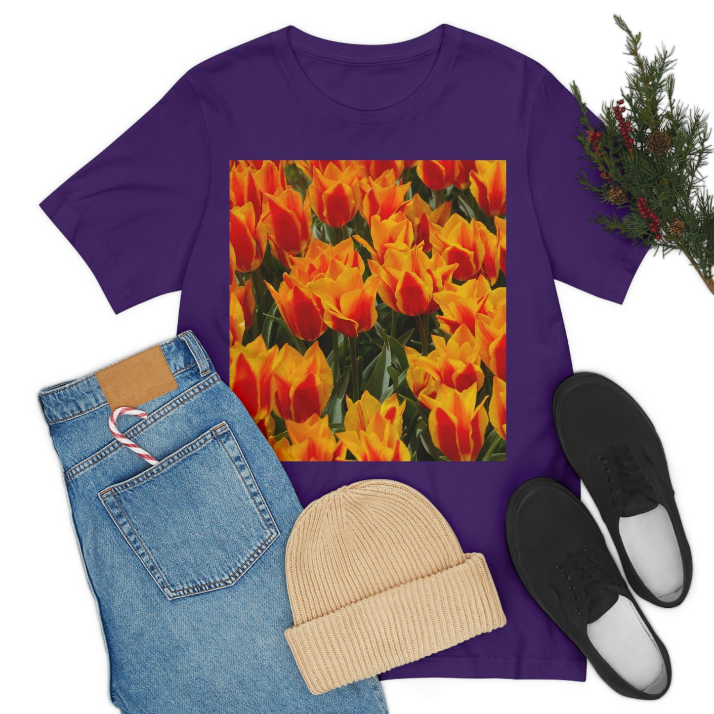 Flowers 18 Unisex Jersey Short Sleeve Tee