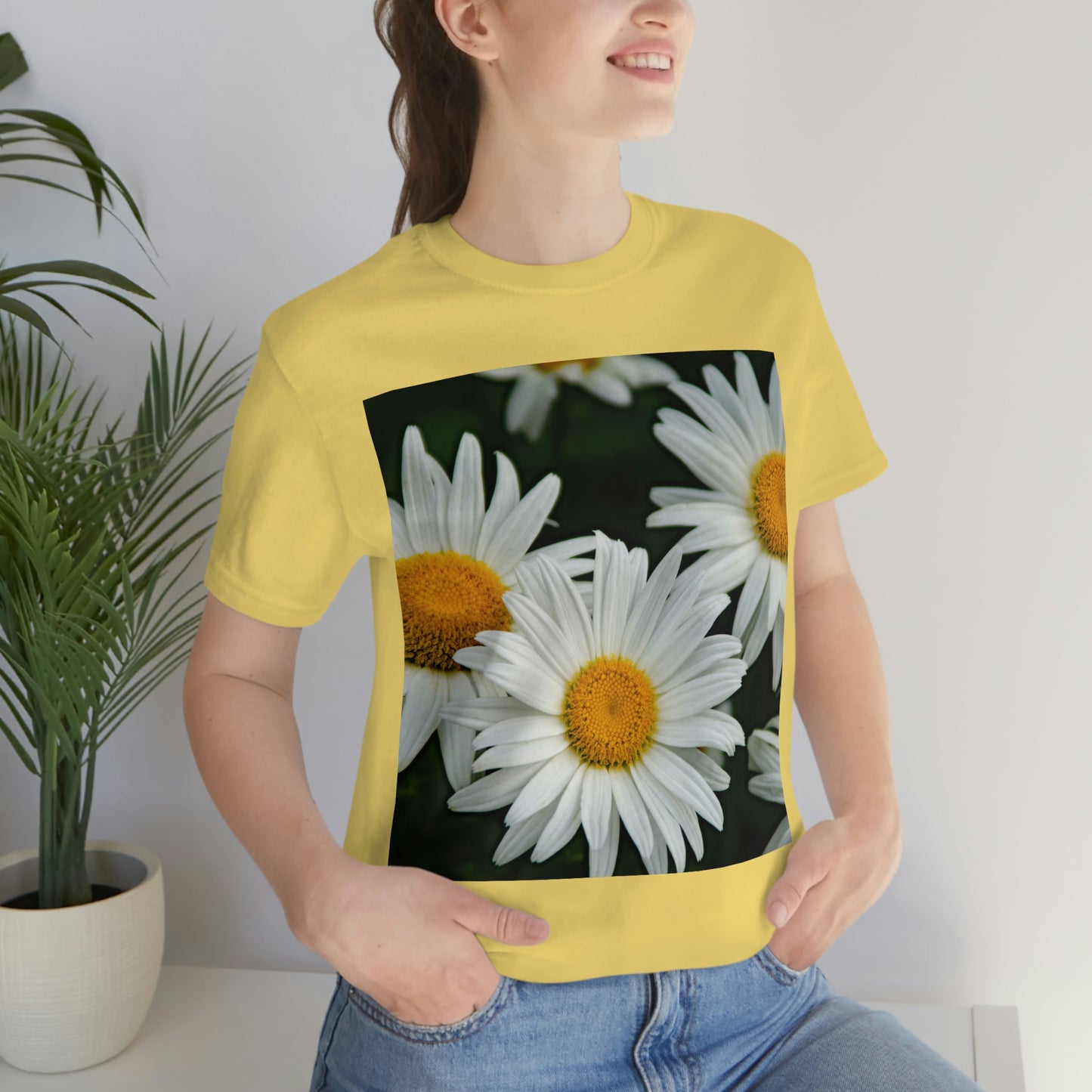 Flowers 01 Unisex Jersey Short Sleeve Tee