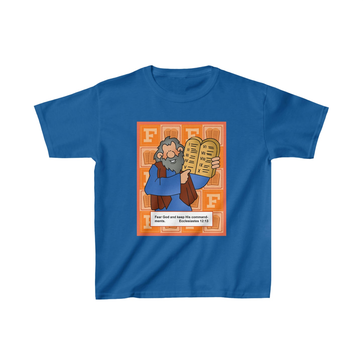 The Bible as Simple as ABC F Kids Heavy Cotton™ Tee